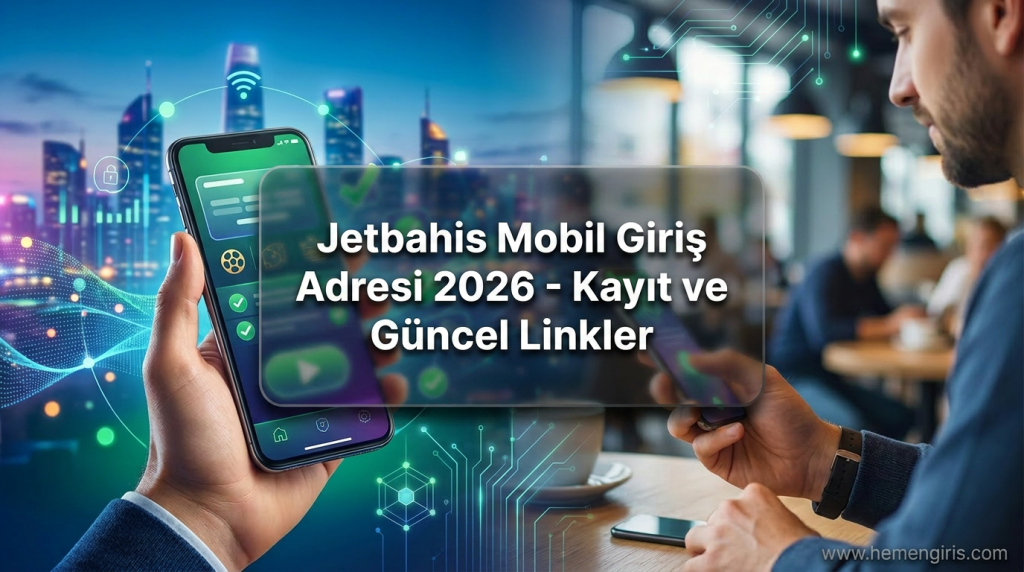 Jetbahis Mobil Giriş Adresi 2026 - Kayıt ve Güncel Linkler - Jetbahis Mobil Giriş Adresi 2026