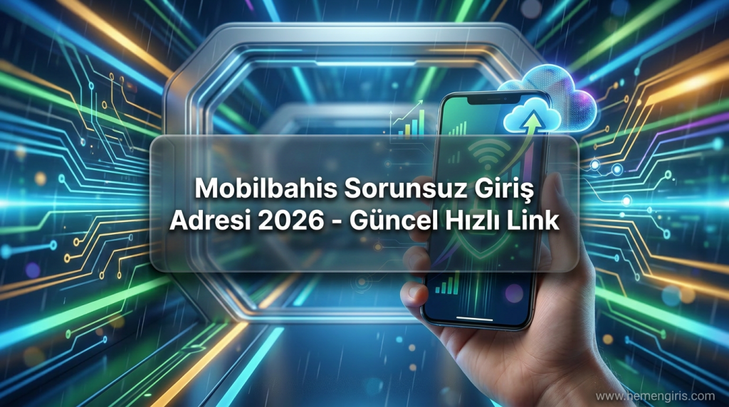 Mobilbahis Sorunsuz Giriş Adresi 2026 - Güncel Hızlı Link - Mobilbahis Sorunsuz Giriş Adresi 2026