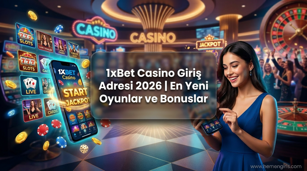 1xBet Casino Giriş Adresi 2026 | En Yeni Oyunlar ve Bonuslar - 1xBet Casino Giriş Adresi 2026