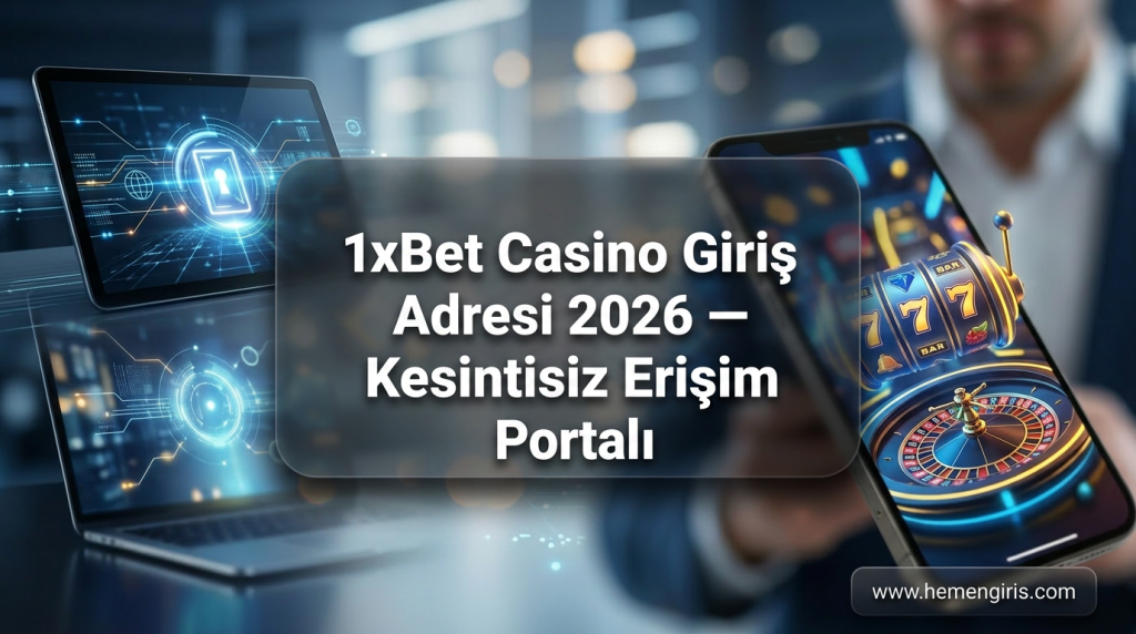 1xBet Casino Giriş Adresi 2026 — Kesintisiz Erişim Portalı - 1xBet Casino Giriş Adresi 2026