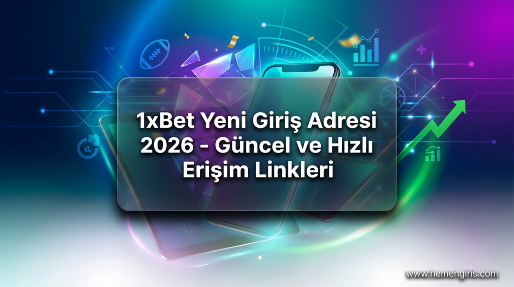 1xBet Yeni Giriş Adresi 2026 - Güncel ve Hızlı Erişim Linkleri - 1xBet Yeni Giriş Adresi 2026