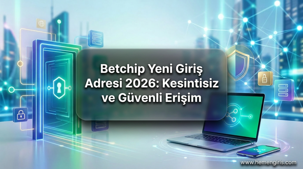 Betchip Yeni Giriş Adresi 2026: Kesintisiz ve Güvenli Erişim - Betchip Yeni Giriş Adresi 2026