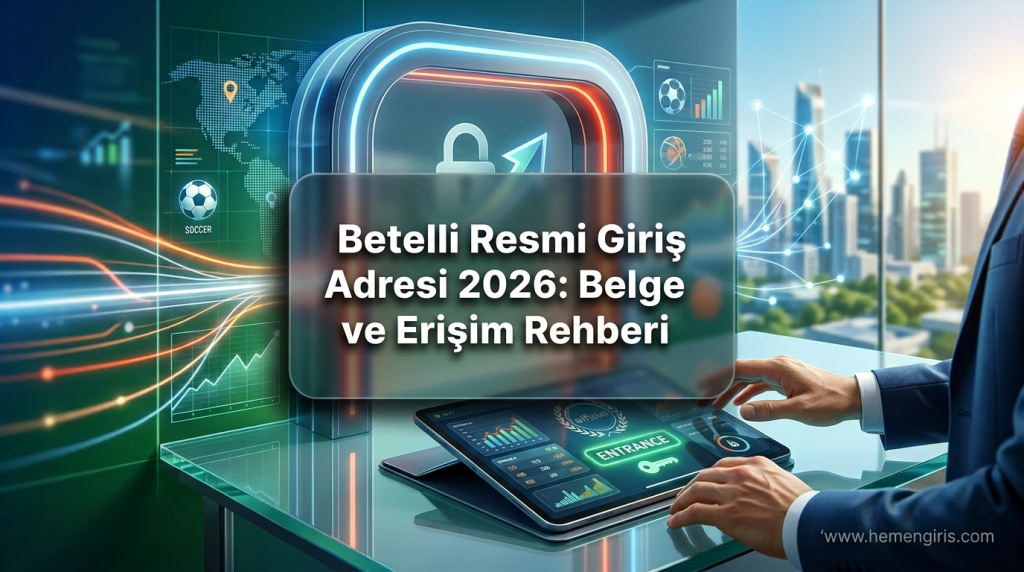 Betelli Resmi Giriş Adresi 2026: Belge ve Erişim Rehberi - Betelli Resmi Giriş Adresi 2026