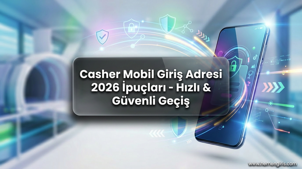 Casher Mobil Giriş Adresi 2026 İpuçları - Hızlı & Güvenli Geçiş - Casher Mobil Giriş Adresi 2026