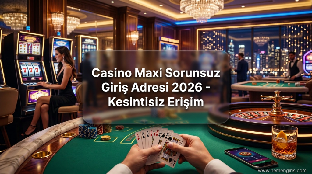 Casino Maxi Sorunsuz Giriş Adresi 2026 - Kesintisiz Erişim - Casino Maxi Sorunsuz Giriş Adresi 2026