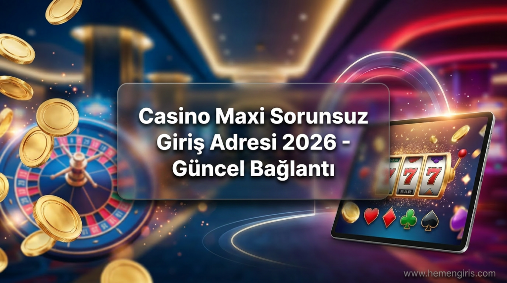 Casino Maxi Sorunsuz Giriş Adresi 2026 - Güncel Bağlantı - Casino Maxi Sorunsuz Giriş Adresi 2026