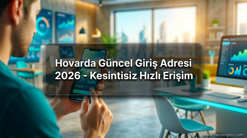 Hovarda Güncel Giriş Adresi 2026 - Kesintisiz Hızlı Erişim - Hovarda Güncel Giriş Adresi 2026