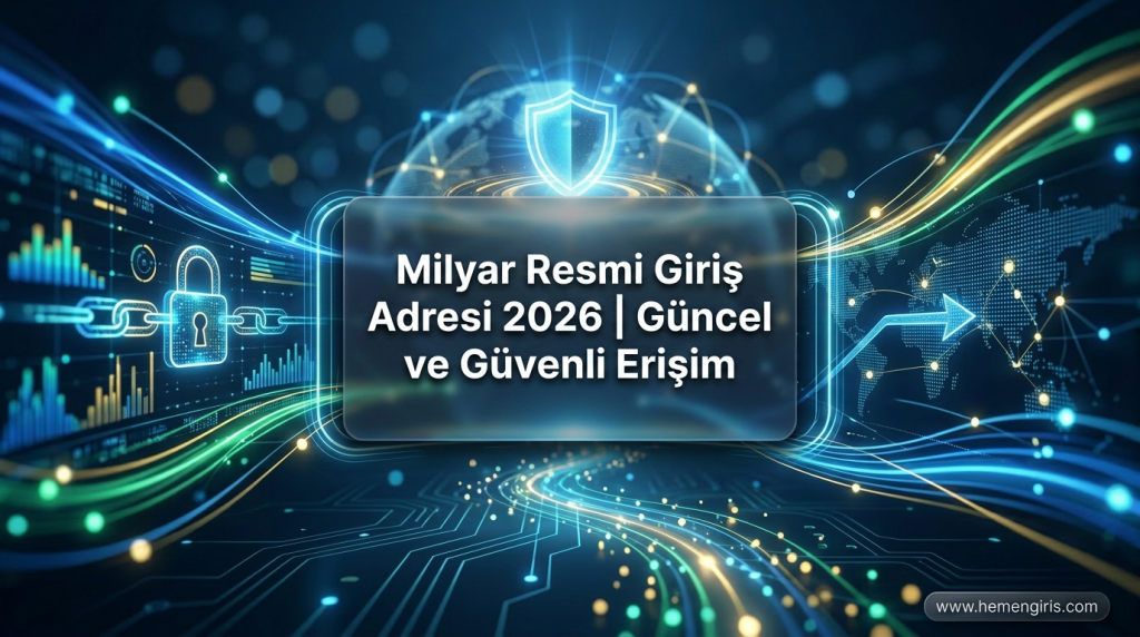 Milyar Resmi Giriş Adresi 2026 | Güncel ve Güvenli Erişim - Milyar Resmi Giriş Adresi 2026