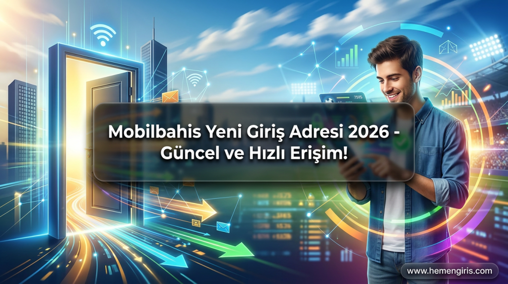 Mobilbahis Yeni Giriş Adresi 2026 - Güncel ve Hızlı Erişim! - Mobilbahis Yeni Giriş Adresi 2026