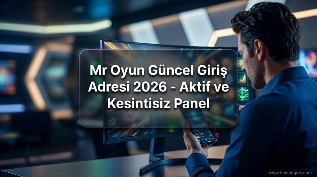 Mr Oyun Güncel Giriş Adresi 2026 - Aktif ve Kesintisiz Panel - Mr Oyun Güncel Giriş Adresi 2026