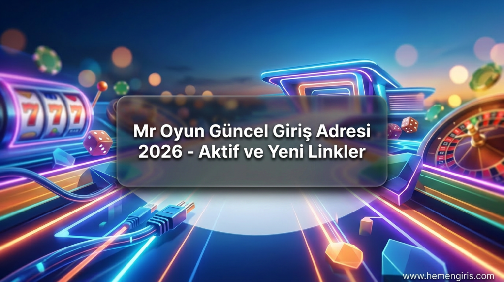 Mr Oyun Güncel Giriş Adresi 2026 - Aktif ve Yeni Linkler - Mr Oyun Güncel Giriş Adresi 2026