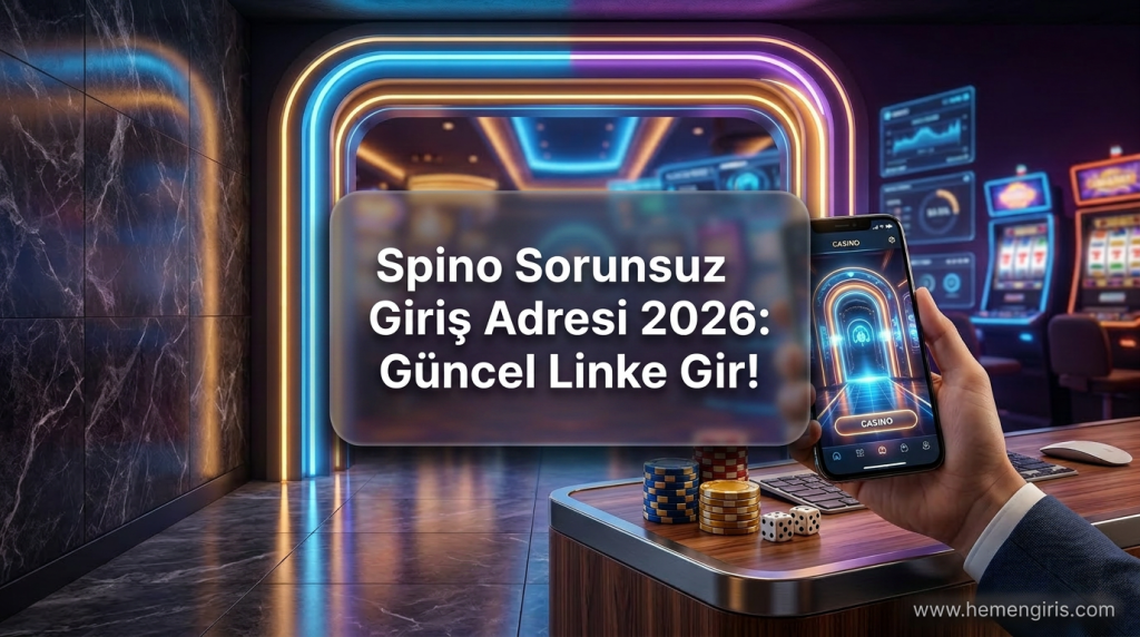 Spino Sorunsuz Giriş Adresi 2026: Güncel Linke Gir! - Spino Sorunsuz Giriş Adresi 2026