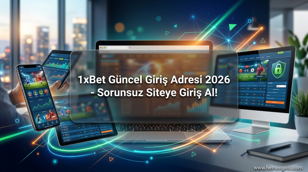 1xBet Güncel Giriş Adresi 2026 - Sorunsuz Siteye Giriş Al! - 1xBet Güncel Giriş Adresi 2026