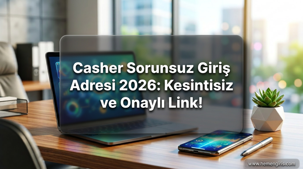 Casher Sorunsuz Giriş Adresi 2026: Kesintisiz ve Onaylı Link! - Casher Sorunsuz Giriş Adresi 2026