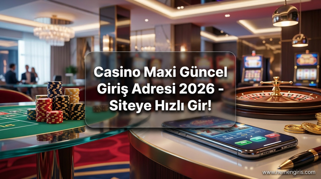 Casino Maxi Güncel Giriş Adresi 2026 - Siteye Hızlı Gir! - Casino Maxi Güncel Giriş Adresi 2026