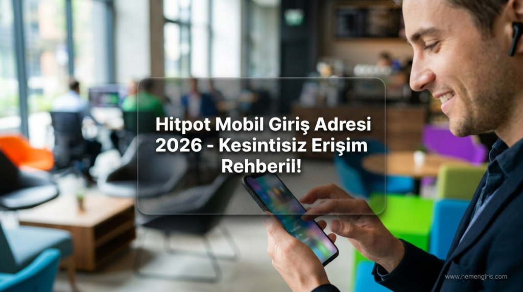 Hitpot Mobil Giriş Adresi 2026 - Kesintisiz Erişim Rehberi! - Hitpot Mobil Giriş Adresi 2026