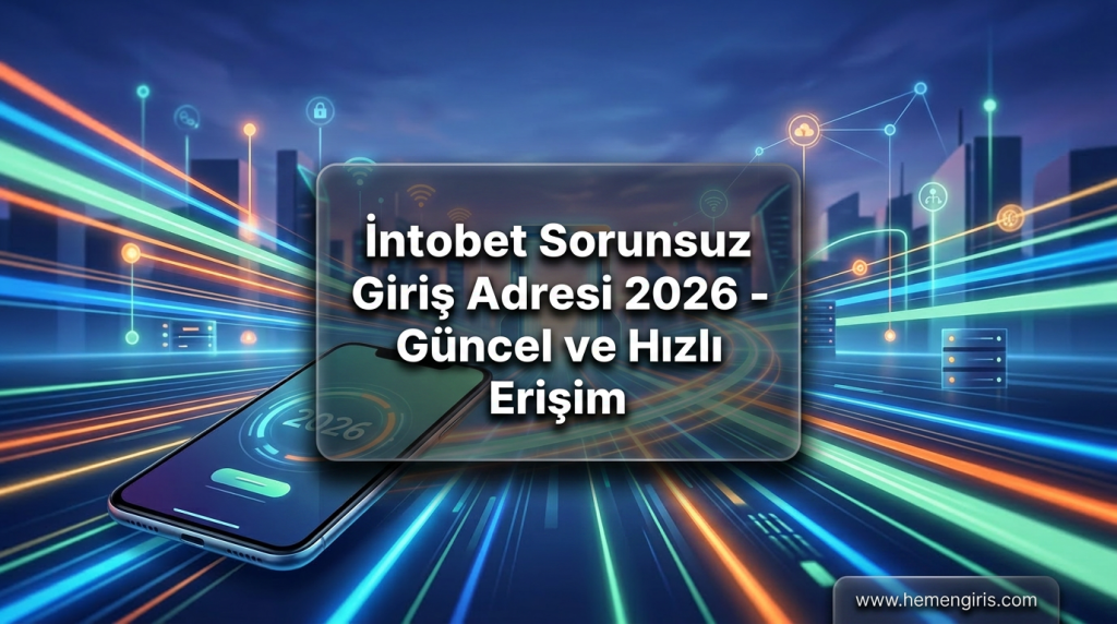 Intobet Sorunsuz Giriş Adresi 2026 - Güncel ve Hızlı Erişim - Intobet Sorunsuz Giriş Adresi 2026