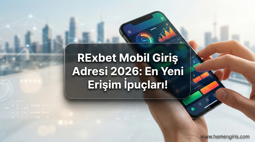 Rexbet Mobil Giriş Adresi 2026: En Yeni Erişim İpuçları! - Rexbet Mobil Giriş Adresi 2026
