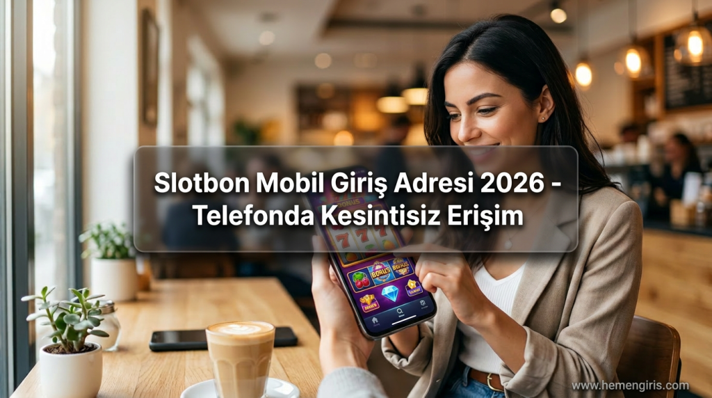 Slotbon Mobil Giriş Adresi 2026 - Telefonda Kesintisiz Erişim - Slotbon Mobil Giriş Adresi 2026