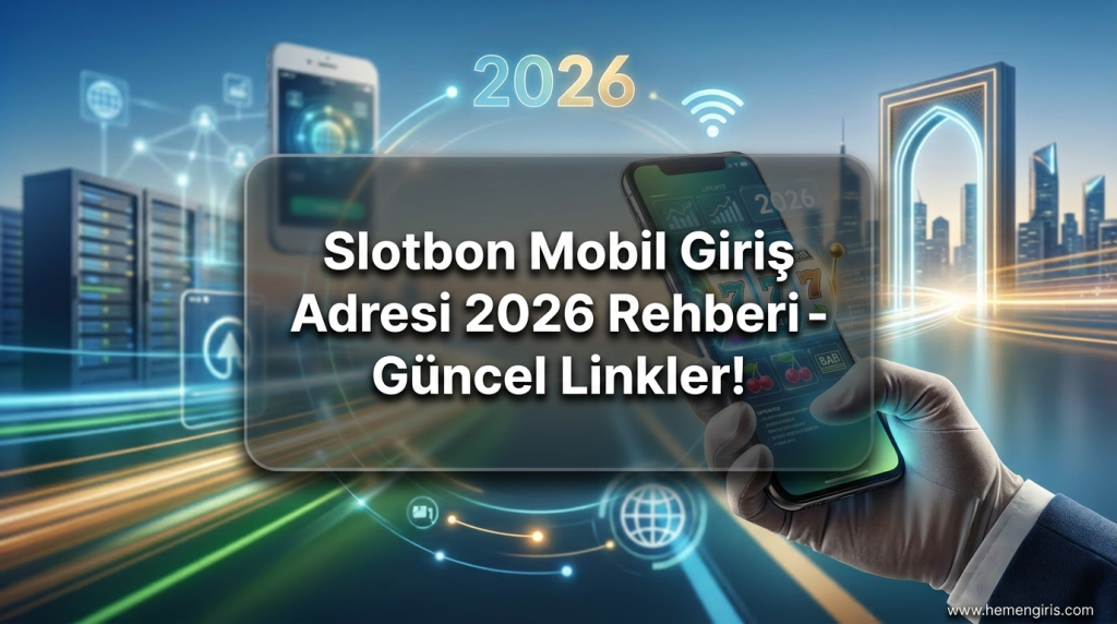 Slotbon Mobil Giriş Adresi 2026 Rehberi - Güncel Linkler! - Slotbon Mobil Giriş Adresi 2026