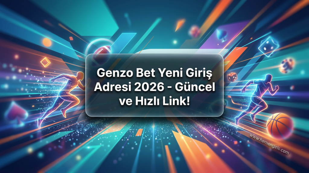 Genzo Bet Yeni Giriş Adresi 2026 - Güncel ve Hızlı Link! - Genzo Bet Yeni Giriş Adresi 2026