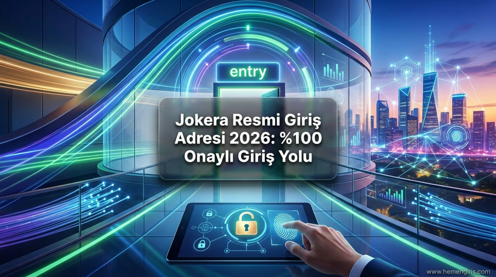 Jokera Resmi Giriş Adresi 2026: 0 Onaylı Giriş Yolu - Jokera Resmi Giriş Adresi 2026