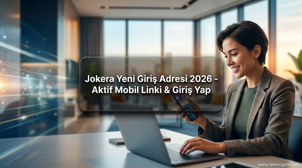 Jokera Yeni Giriş Adresi 2026 - Aktif Mobil Linki & Giriş Yap - Jokera Yeni Giriş Adresi 2026