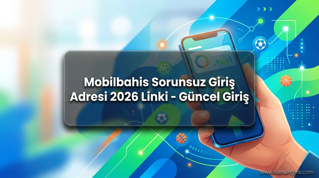 Mobilbahis Sorunsuz Giriş Adresi 2026 Linki - Güncel Giriş - Mobilbahis Sorunsuz Giriş Adresi 2026