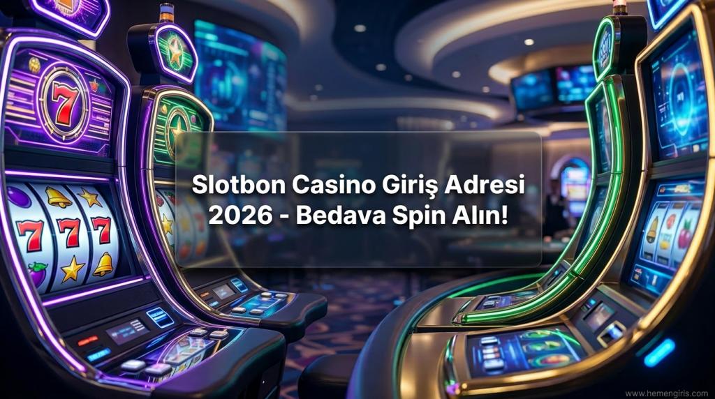 Slotbon Casino Giriş Adresi 2026 - Bedava Spin Alın! - Slotbon Casino Giriş Adresi 2026