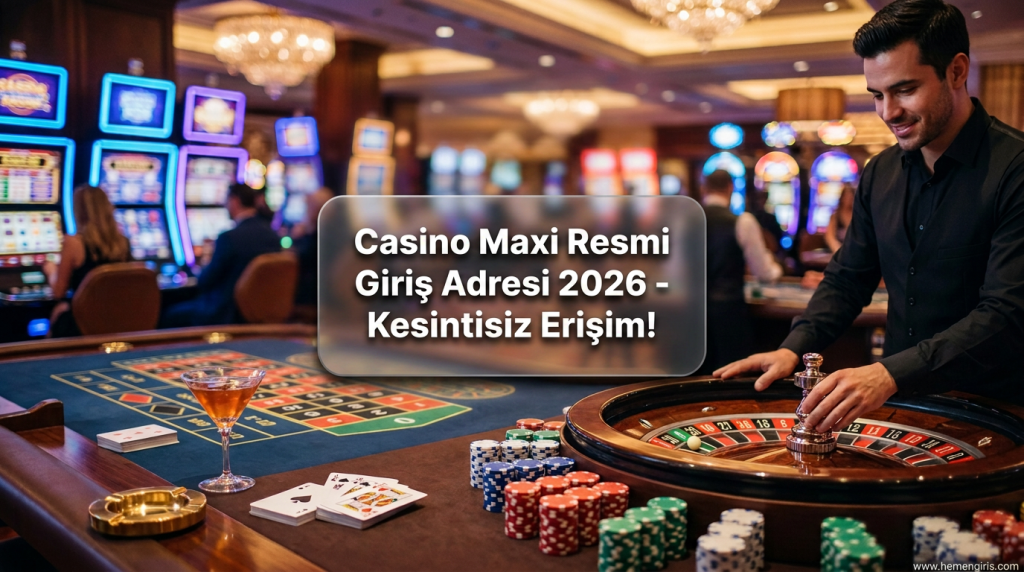 Casino Maxi Resmi Giriş Adresi 2026 - Kesintisiz Erişim! - Casino Maxi Resmi Giriş Adresi 2026